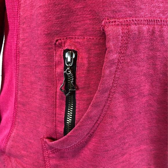 Fox riders co V neck sweater in a pink with black size medium - Picture 11 of 12